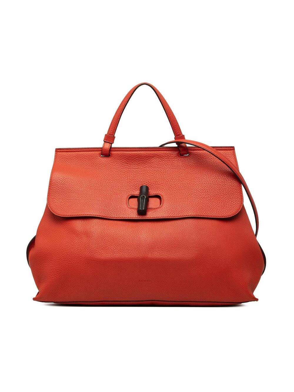 Gucci Large Calfskin Bamboo Daily #373037G58B